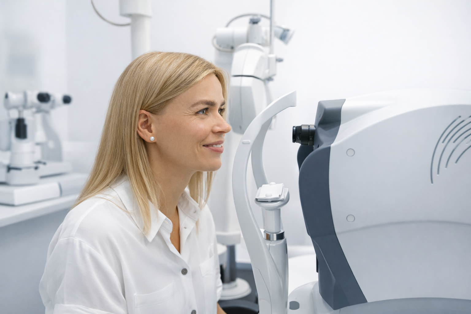 Оптическое исследование заднего отдела глаза с помощью компьютерного анализатора