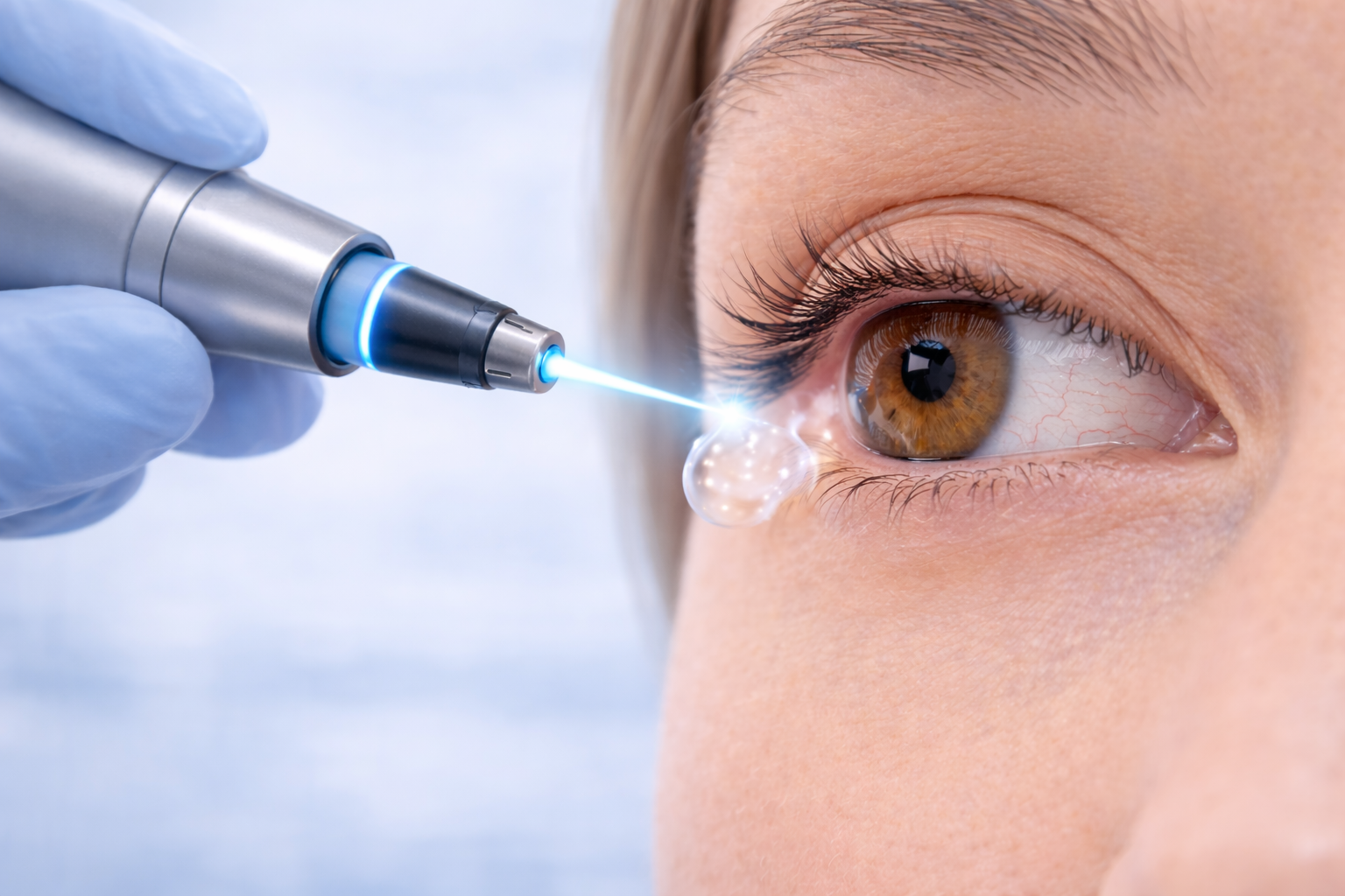 Лазерное удаление кисты конъюнктивы