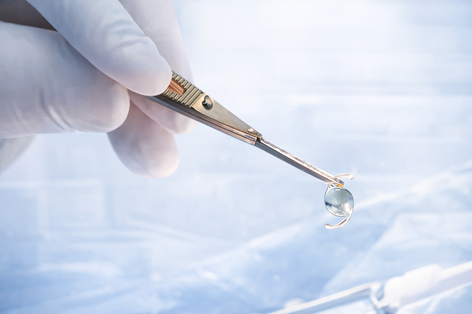 Вторичная имплантация интраокулярной линзы