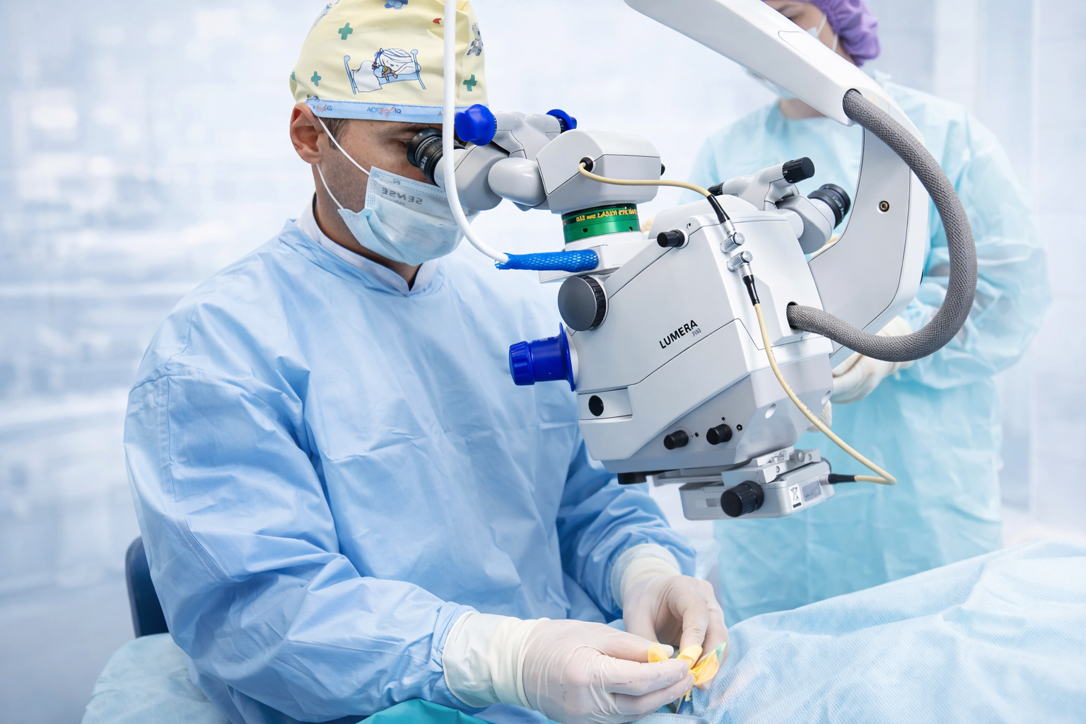 Непроникающая глубокая склерэктомия с дренажом «Ксенопласт»