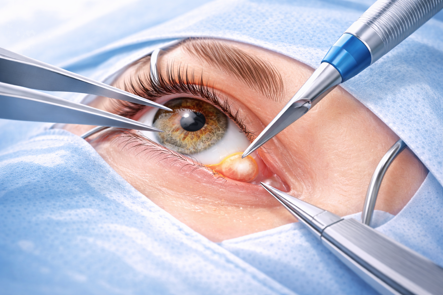 Иссечение пингвекулы