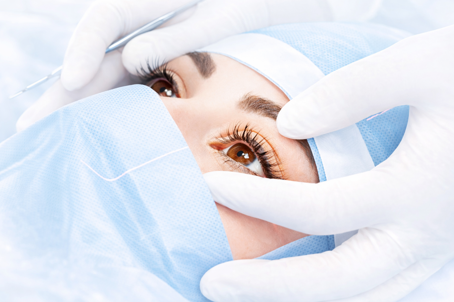 Удаление новообразования конъюнктивы