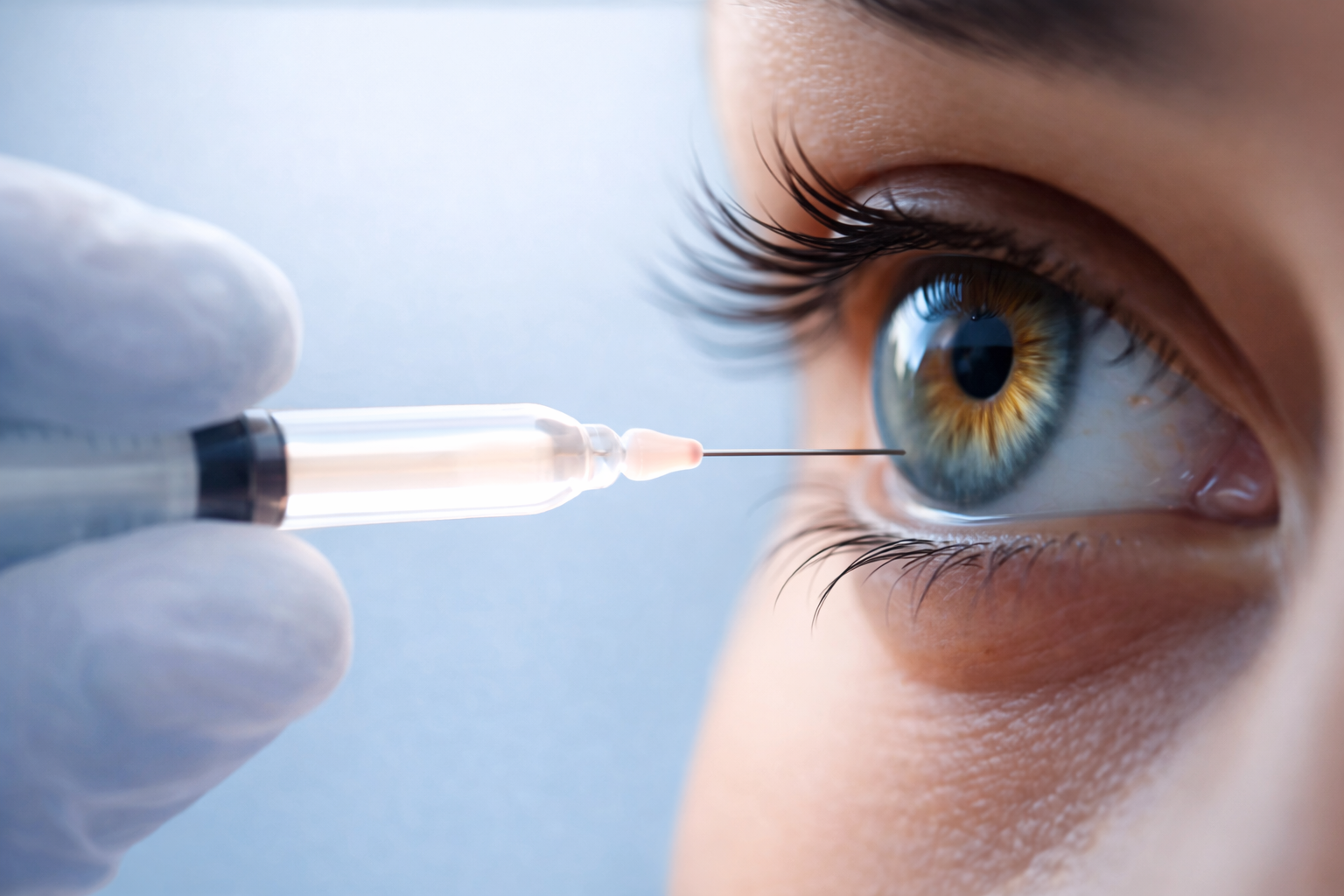 Интравитреальное введение ингибиторов ангиогенеза «Эйлеа»