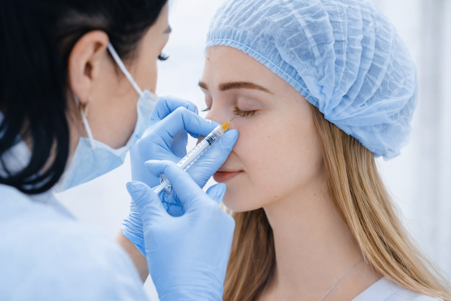 Курс парабульбарных инъекций препарата Ретиналамин