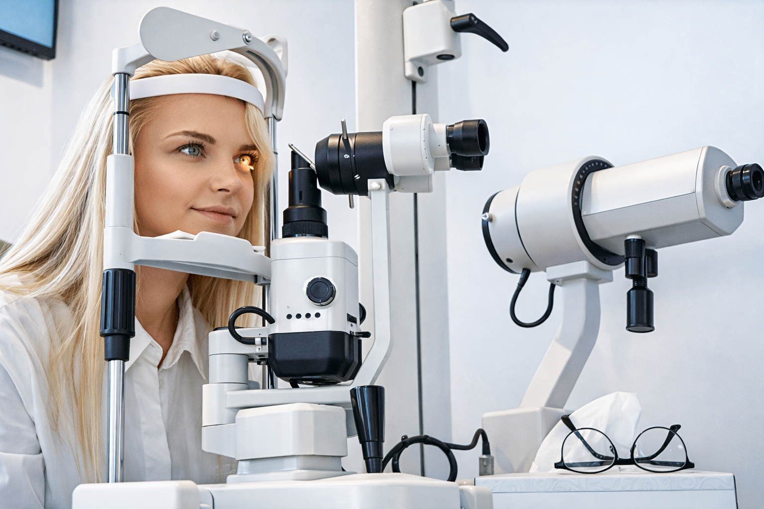 Исследование и лечение нецентральной зрительной фиксации (Макулотестер)