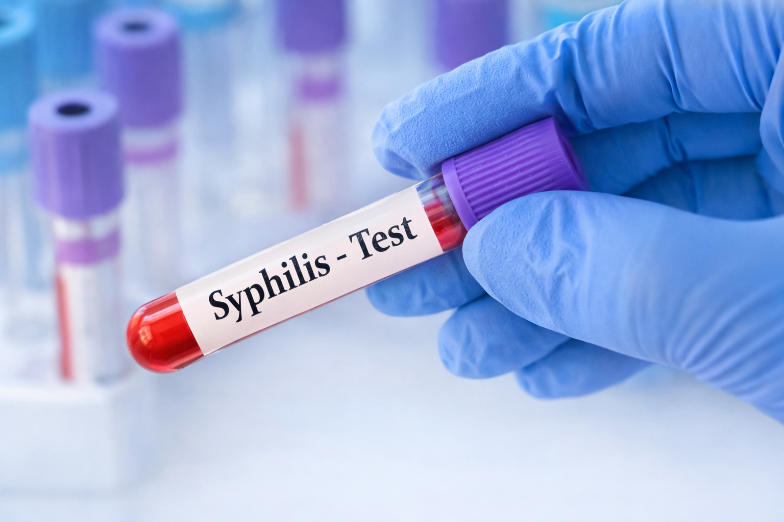 Обследование крови на СИФИЛИС (ИФА Ат к Treponema pallidum (IgG+IgM)